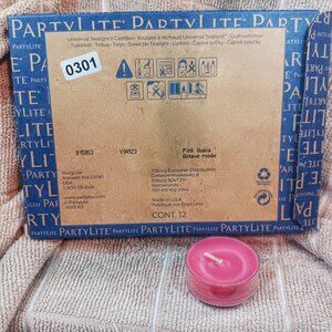 32 Partylite Tealight Candles Guava Hibiscus Wild Berry Golden Leaves and more
